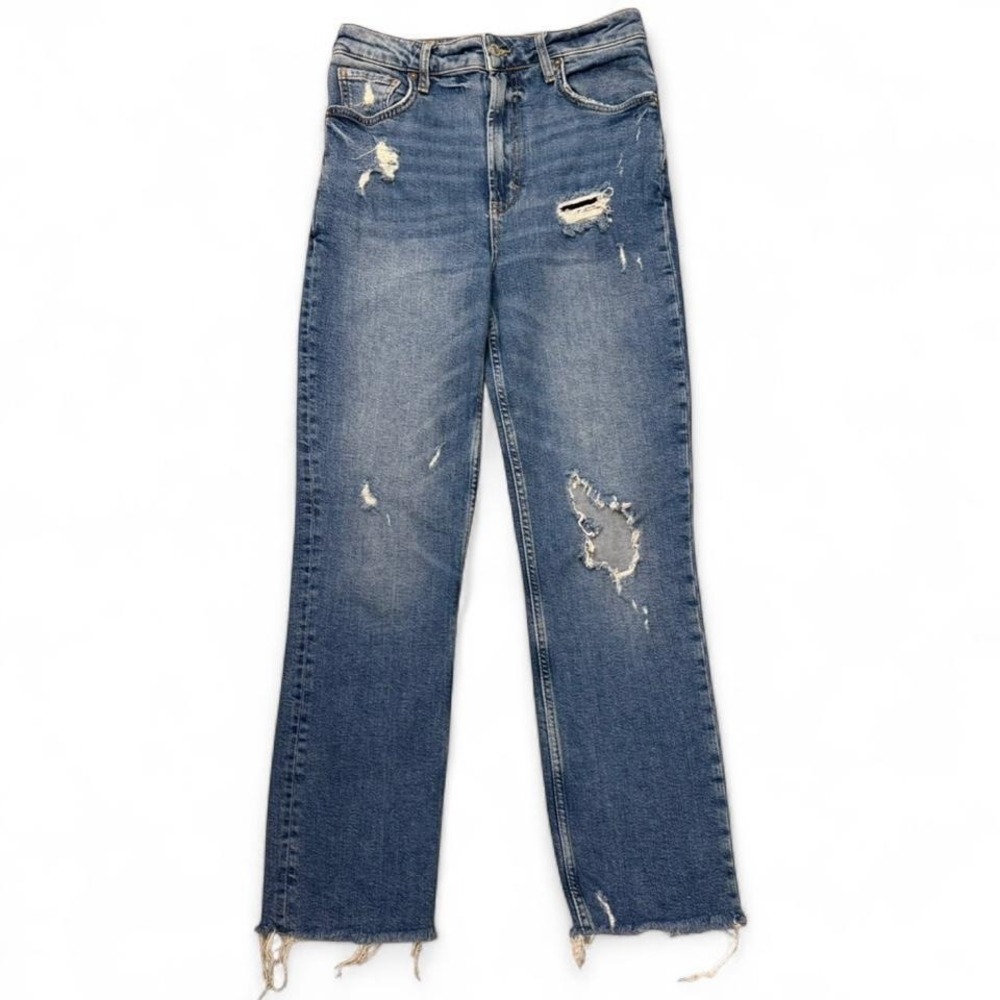 We The Free Distressed High-Rise Jeans
